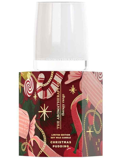 Candle 80g in Christmas Pudding