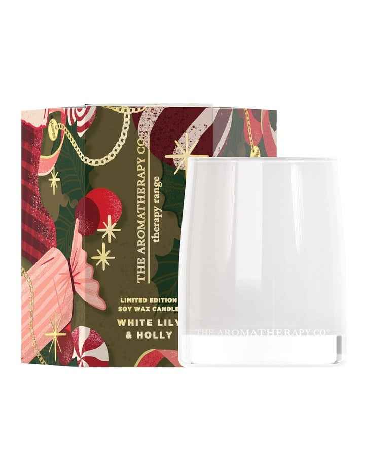 Candle 80g in White Lily & Holly