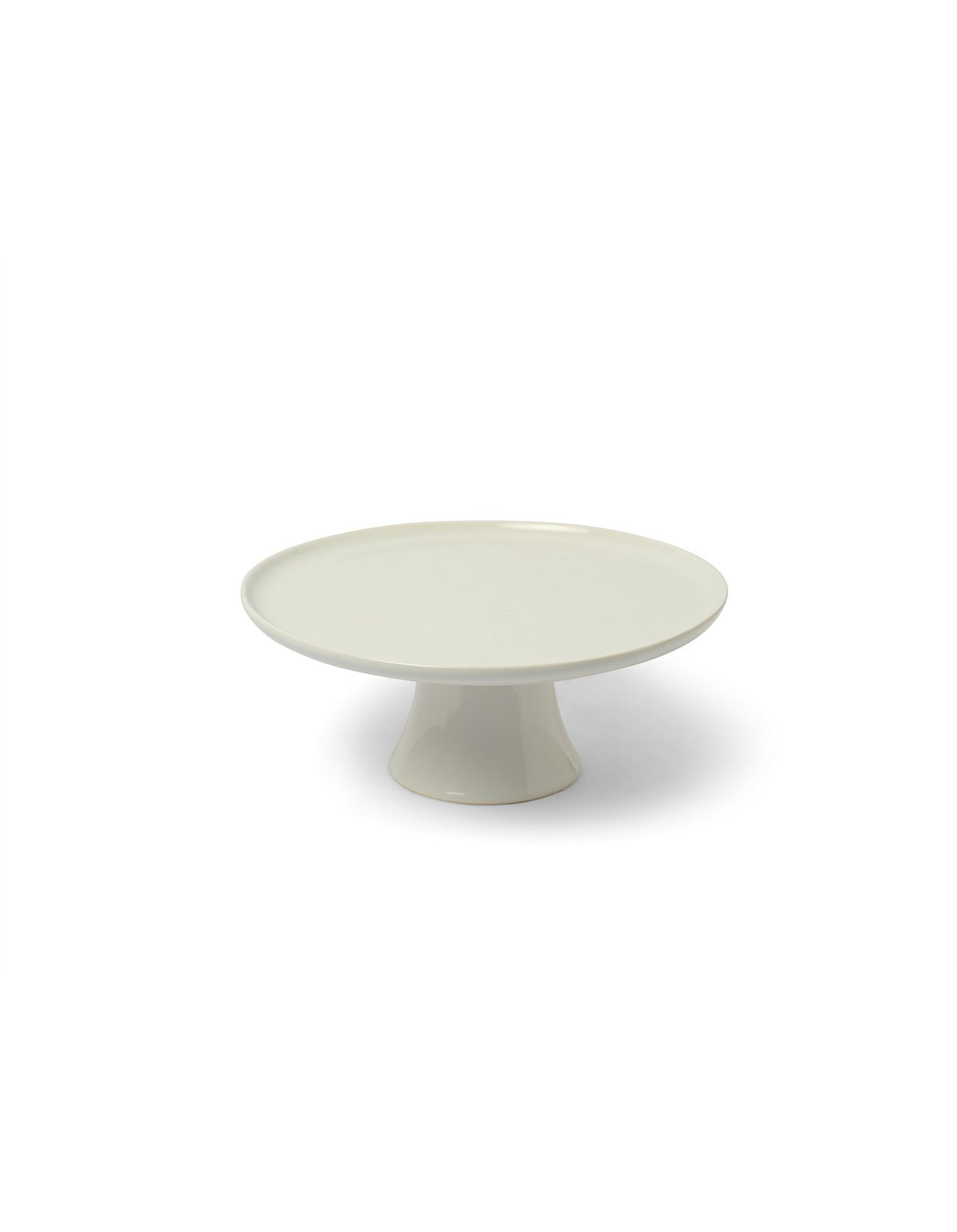 Ascot Ceramic Cake Stand White