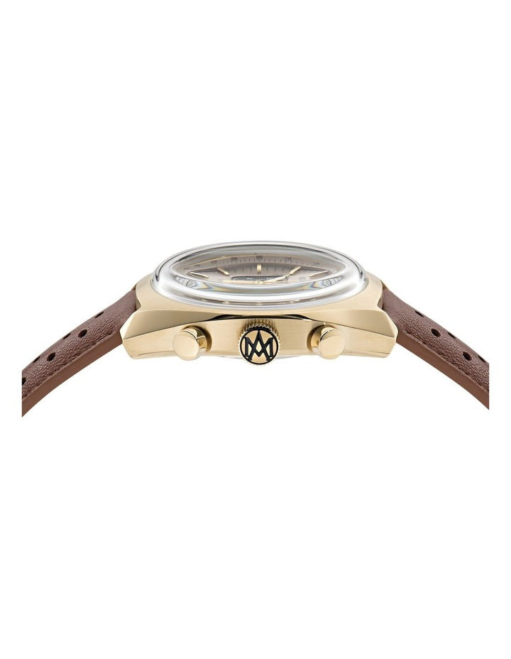 TS2 Chronograph Watch 43mm MTTS2F502 in Tan