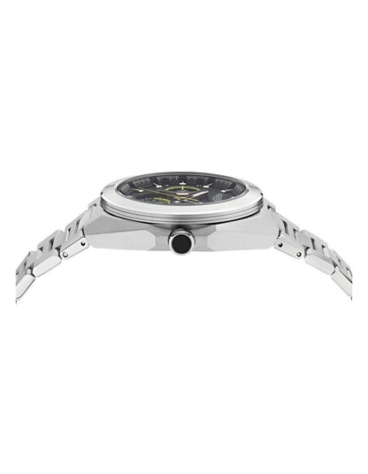 TKS Multifunction 42mm MTRI1F505 Watch in Black/Stainless Steel