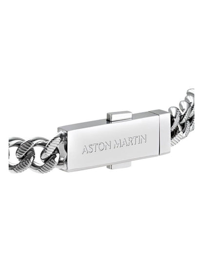 UCD Chain Bracelet in Rhodium