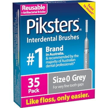 Piksters Interdental Brushes Size 0 35 pack