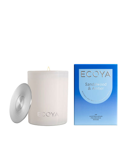 Sandalwood & Amber Madison Candle 400g