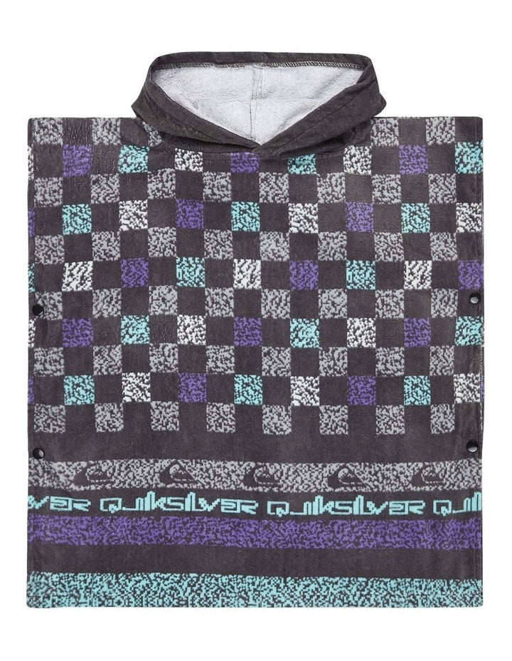 Hooded Towel in Grey