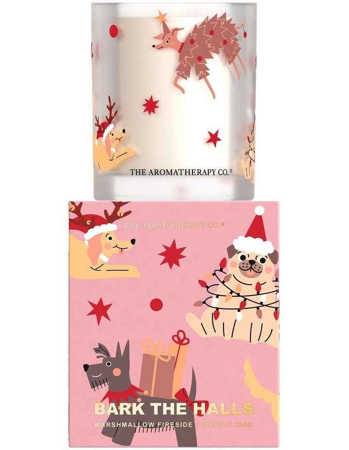 Santa Paws Bark The Halls Candle Marshmallow Fireside 200g