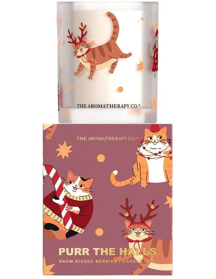 Santa Paws Purr The Halls Candle Snow Kissed Berries 200g