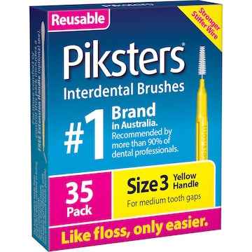 Piksters Interdental Brushes Size 3 35 pack