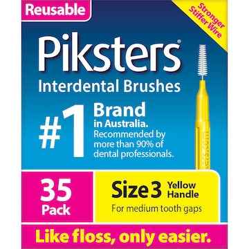 Piksters Interdental Brushes Size 3 35 pack