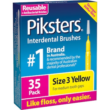 Piksters Interdental Brushes Size 3 35 pack
