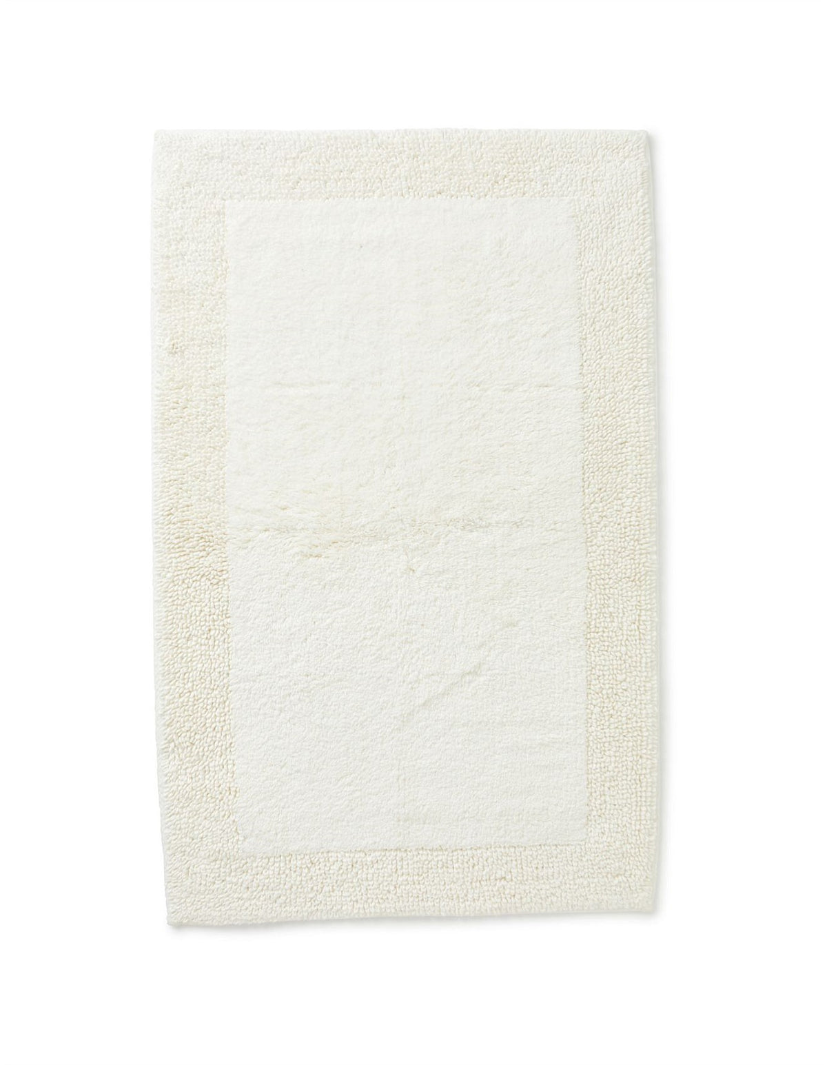Elwood Cotton Tufted Bath Mat Ivory