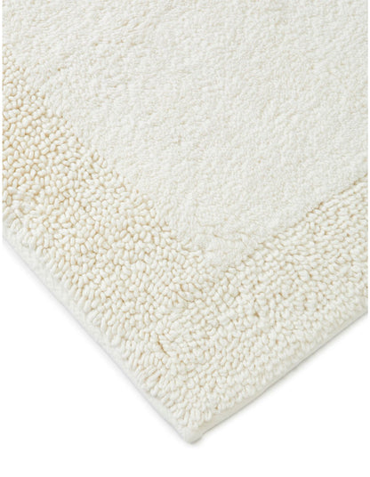 Elwood Cotton Tufted Bath Mat Ivory