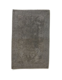 Elwood Cotton Tufted 50cm x 80cm Bath Mat Charcoal