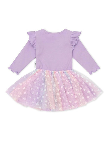 Cotton Candy Ballet Dress in Purple