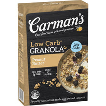 Carman's Granola Low Carb Peanut Butter 425g