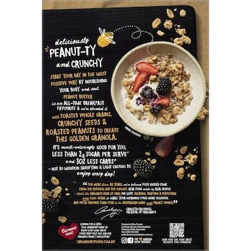 Carman's Granola Low Carb Peanut Butter 425g