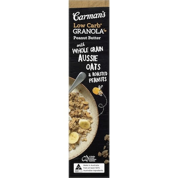 Carman's Granola Low Carb Peanut Butter 425g