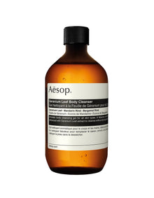 Geranium Leaf Body Cleanser 500mL with Screw Cap