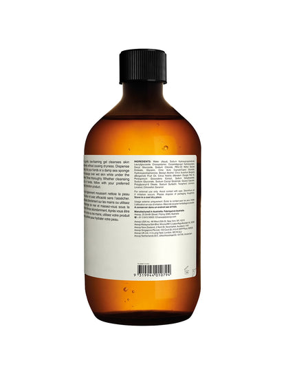 Geranium Leaf Body Cleanser 500mL with Screw Cap