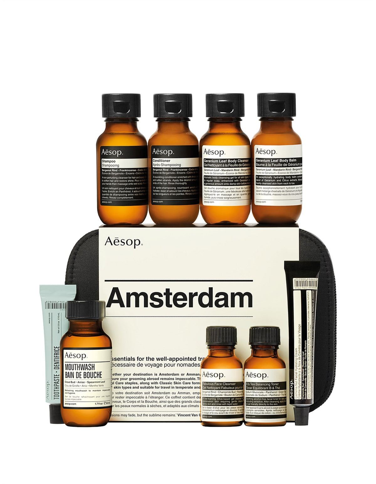 Amsterdam Travel Kit 255ml