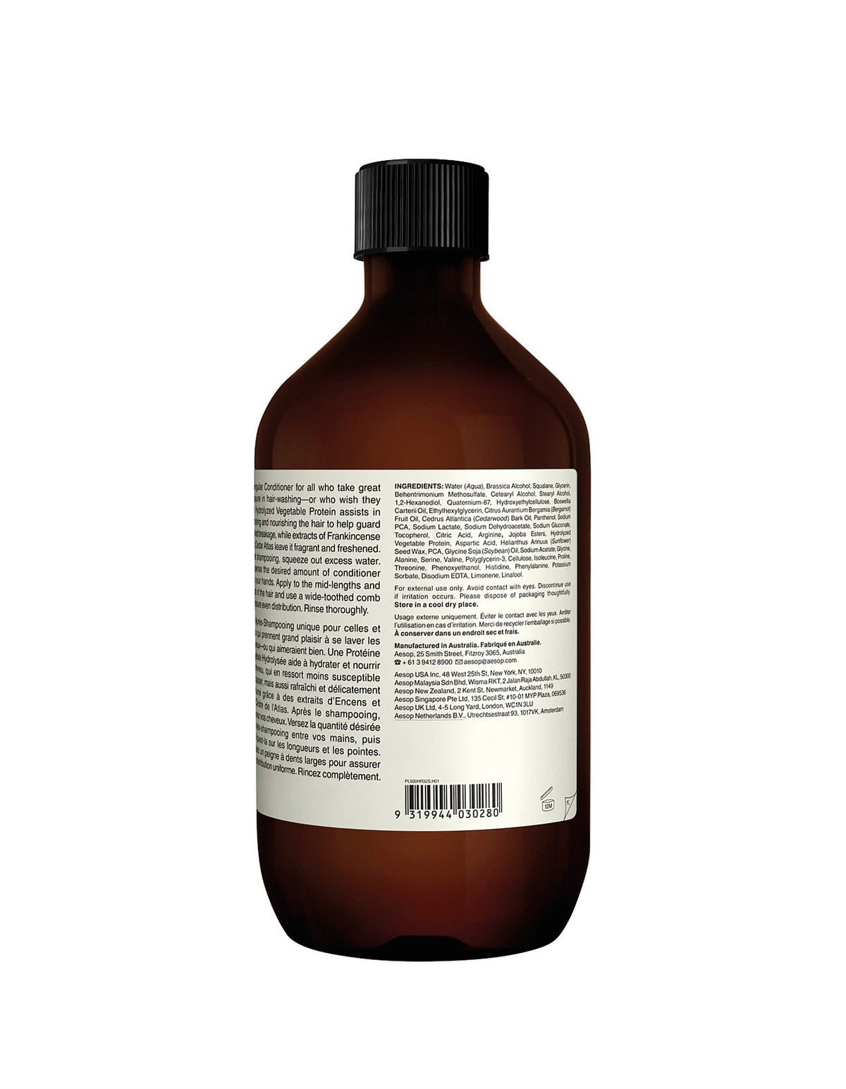 Conditioner 500mL with Screw Cap