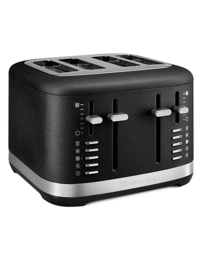 KMT4109 4 Slice Toaster Cast Iron Black