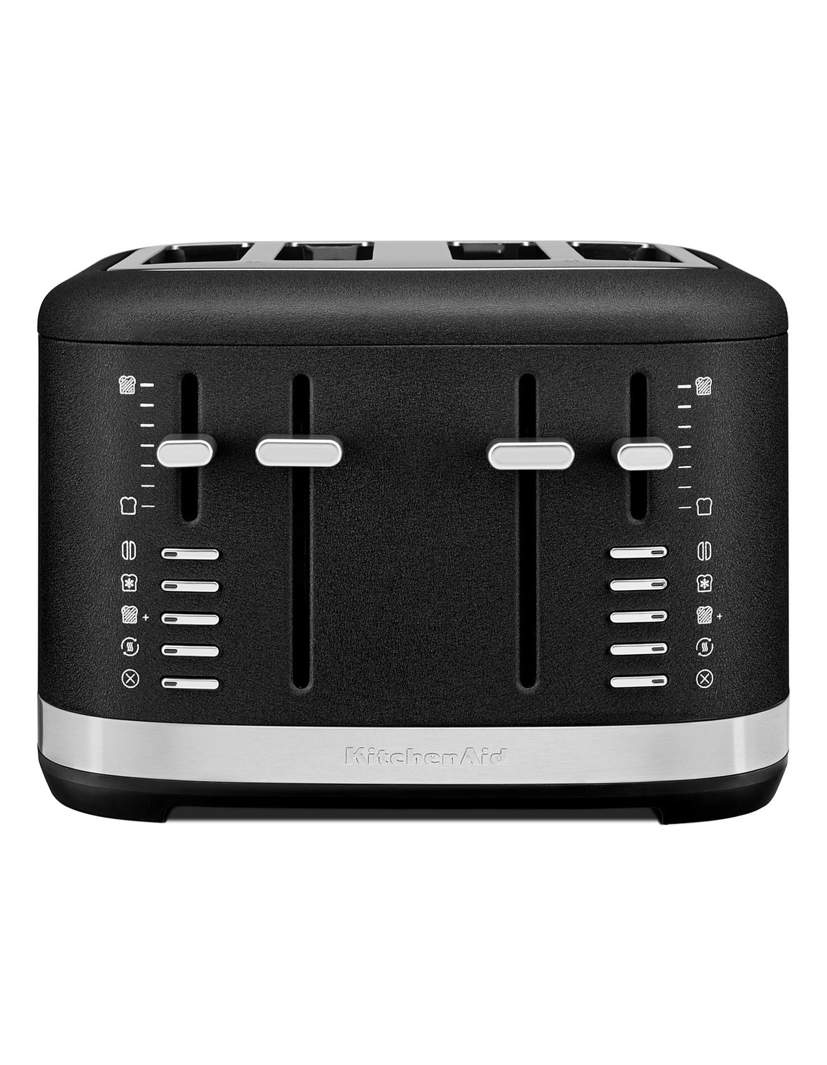 KMT4109 4 Slice Toaster Cast Iron Black