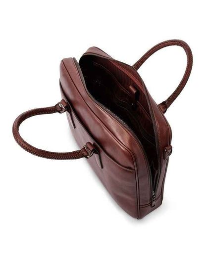 Farrier Signature Briefcase in Brown