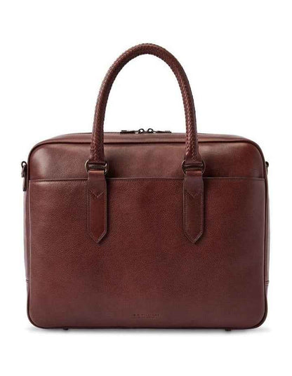 Farrier Signature Briefcase in Brown