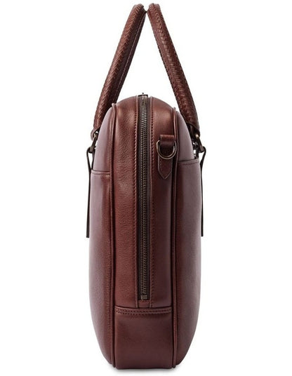 Farrier Signature Briefcase in Brown