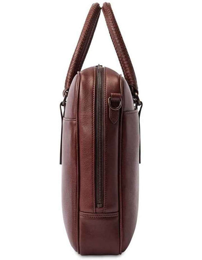 Farrier Signature Briefcase in Brown