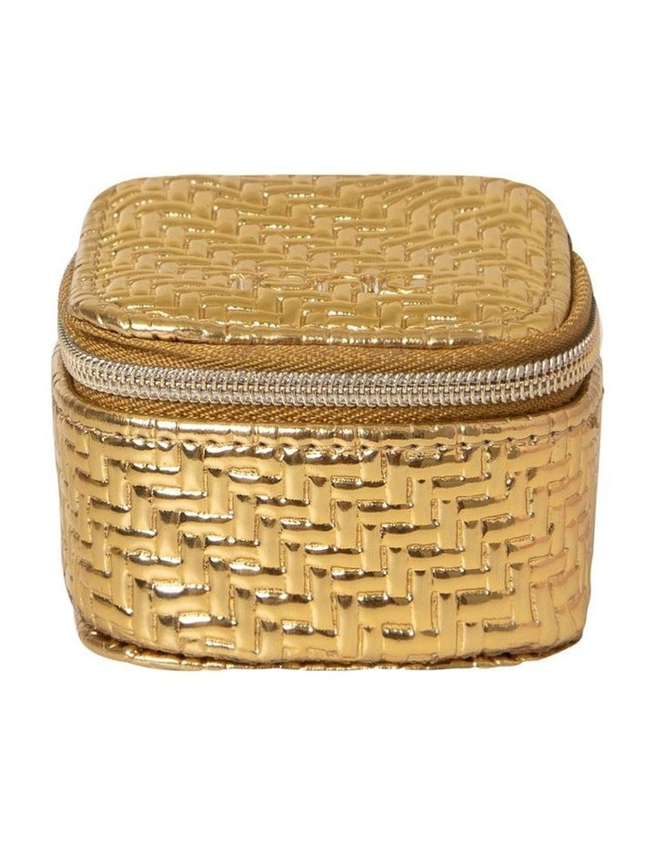 Herringbone Mini Cube