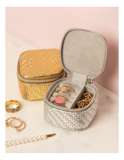 Herringbone Mini Cube