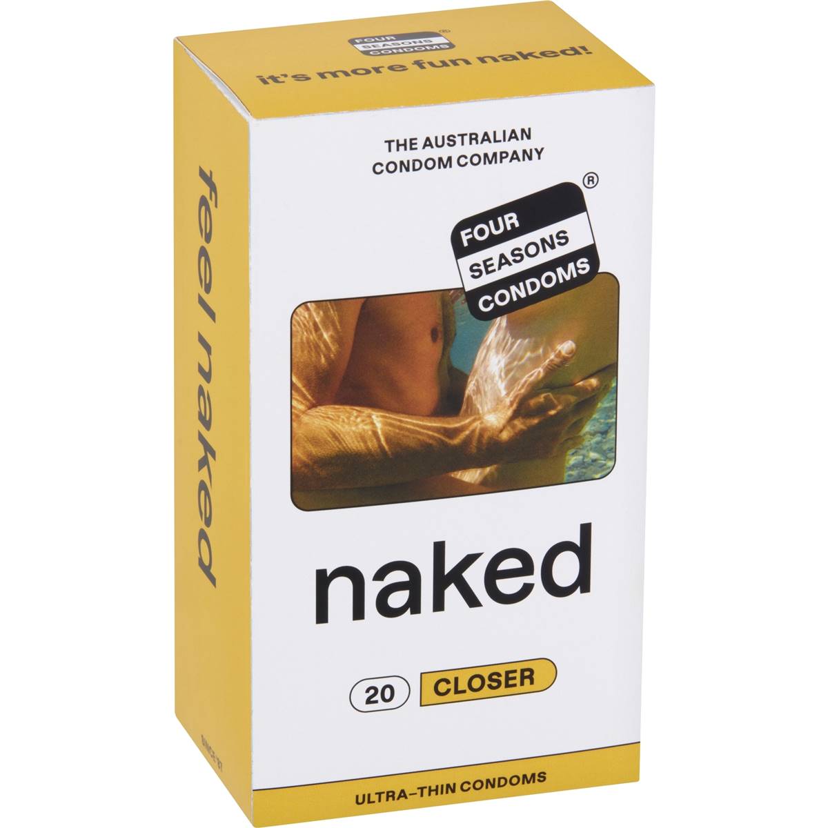 Four Seasons Naked Closer Condoms 20 Pack