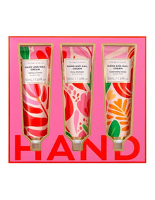 Hand And Nail Cream Trio Set