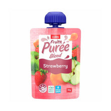 COLES STRAWBERRY FRUIT PUREE BLEND 90G