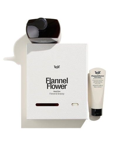 Flannel Flower Hand Duo Set - Small