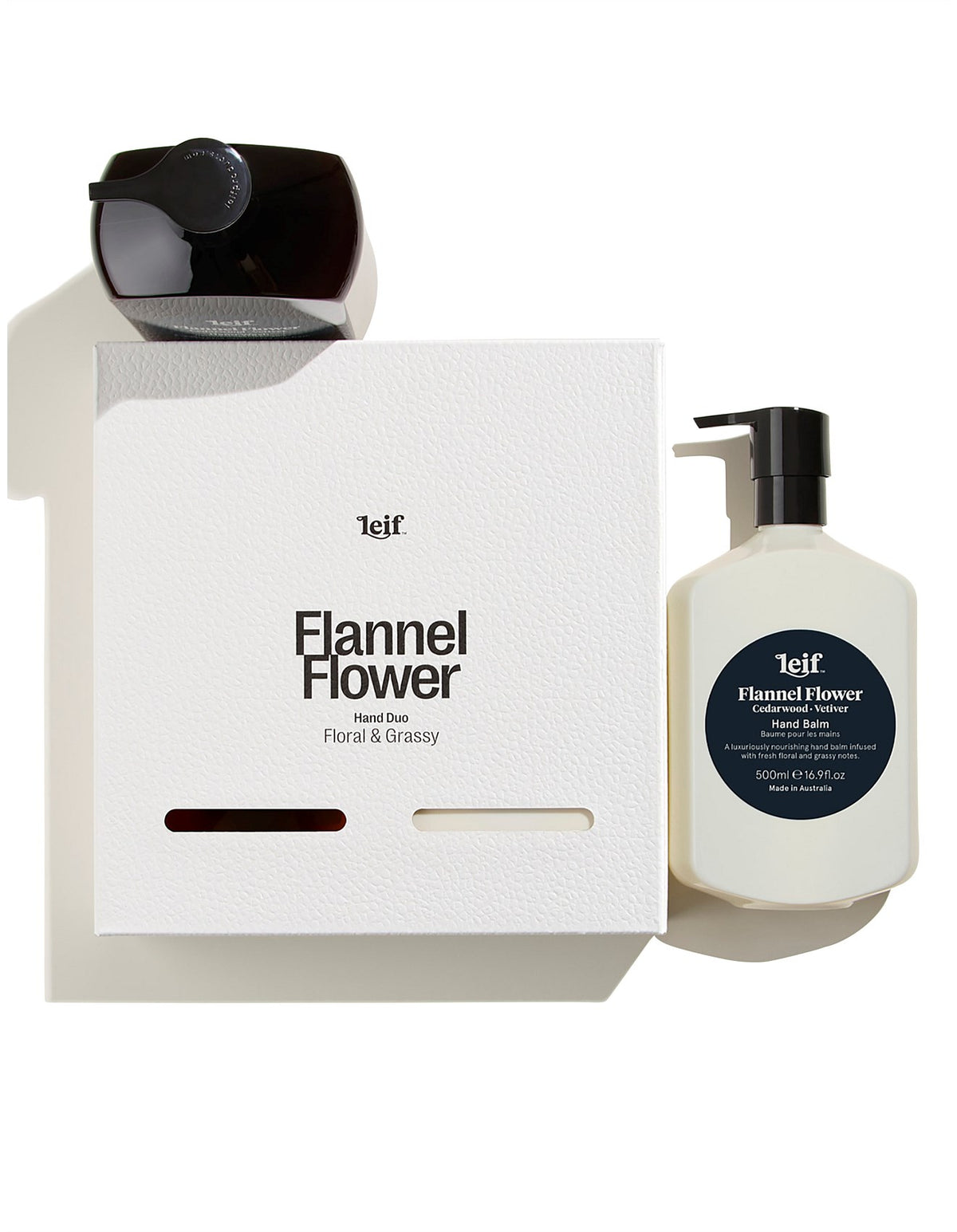 Flannel Flower Hand Duo Set - Large