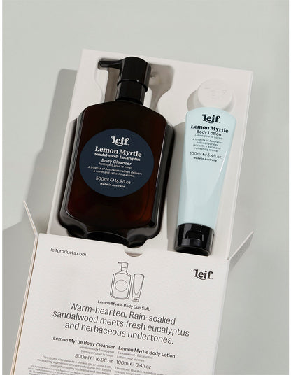 Lemon Myrtle Body Duo Set - Small