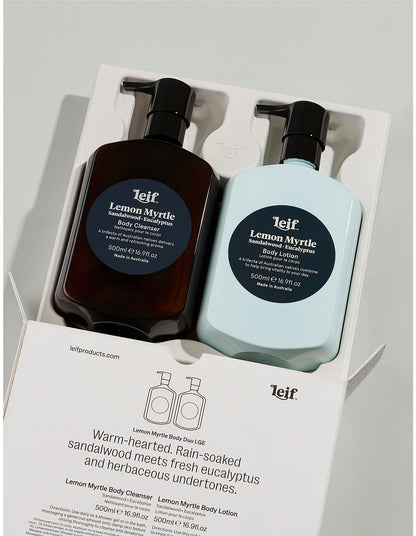 Lemon Myrtle Body Duo Set - Large