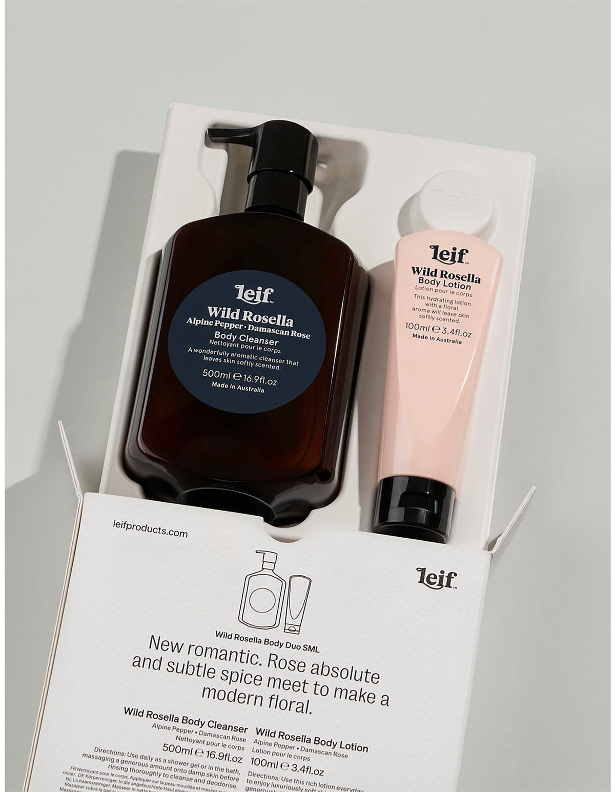 Wild Rosella Body Duo Set - Small