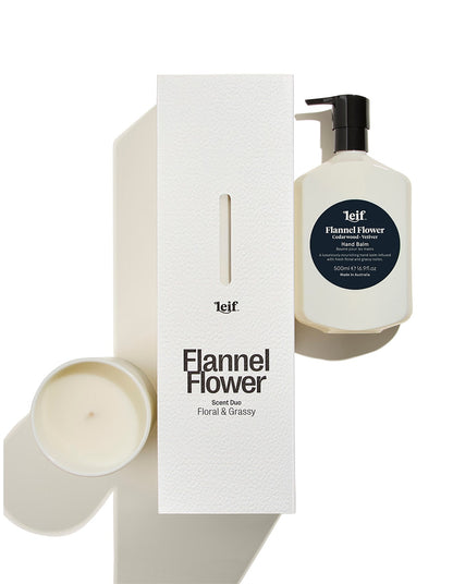 Flannel Flower Scent Duo Set