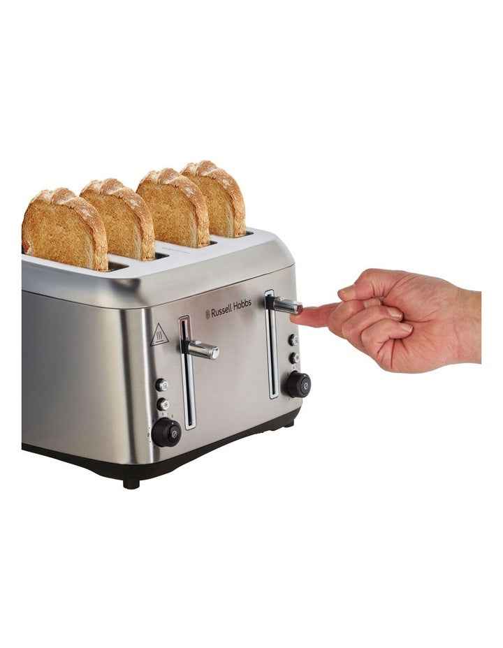 Addison 4-Slice Toaster in Silver