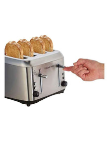 Addison 4-Slice Toaster in Silver