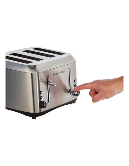 Addison 4-Slice Toaster in Silver