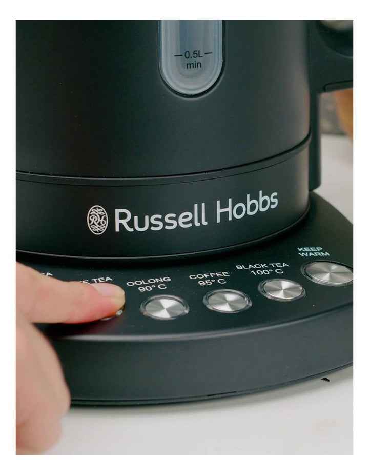 Russell Hobbs Addison Digital Kettle in Black