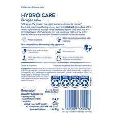 Nivea Hydrocare Lip Balm SPF 15 4.8g