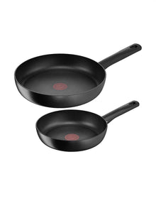 Hard Titanium Pro Induction NS Twin Pk Frypans 24/28cm