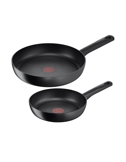 Hard Titanium Pro Induction NS Twin Pk Frypans 24/28cm