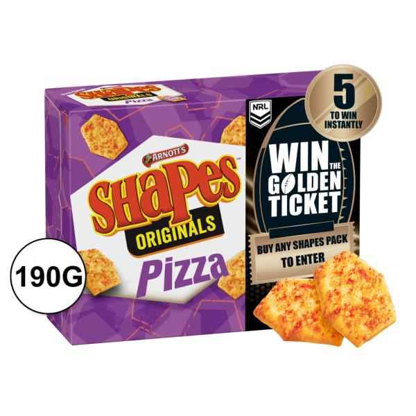 Shapes Cracker Biscuits Original Pizza